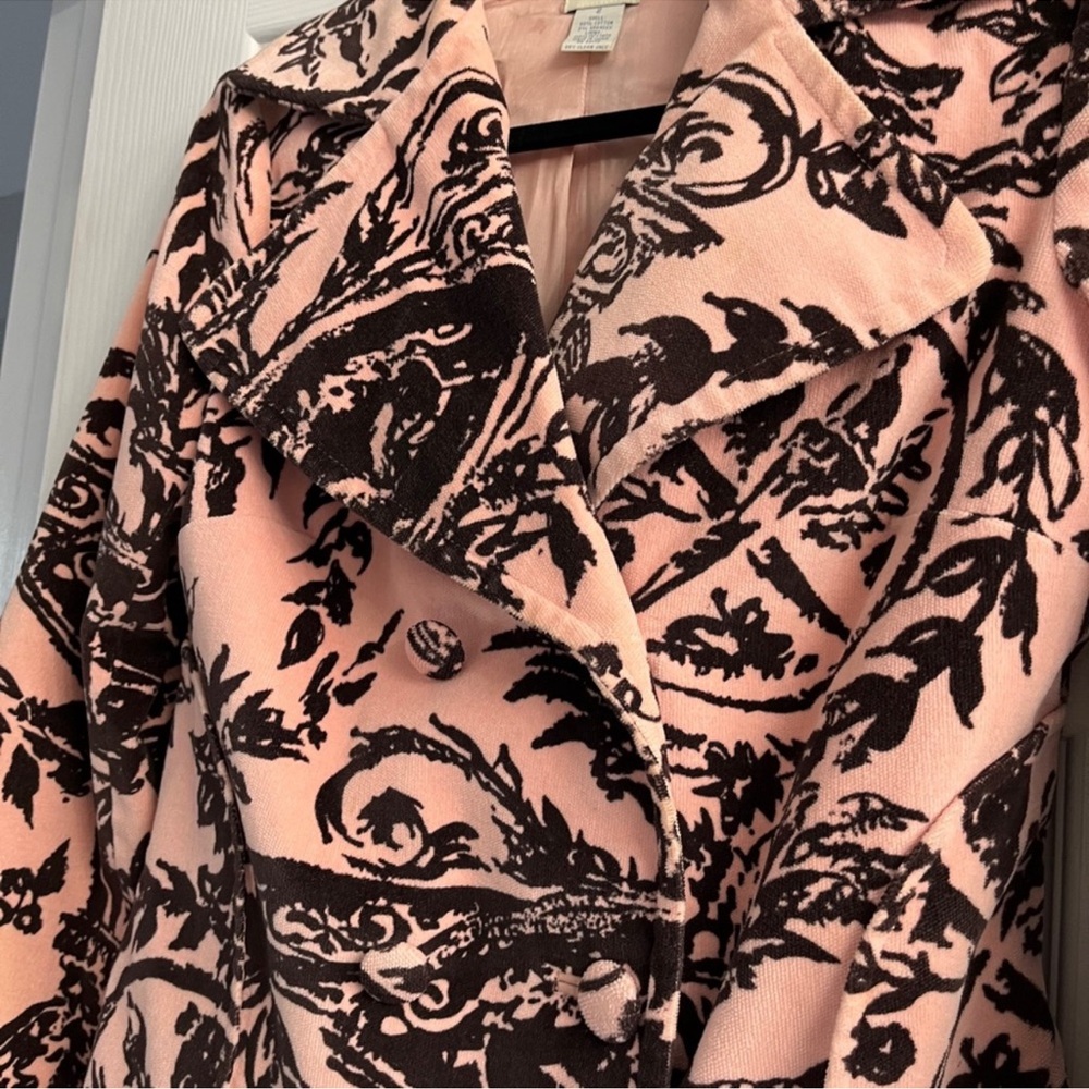 Odille Anthropologie 2 Scroll jacket coat - Picture 4 of 7